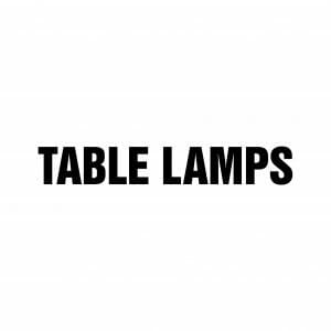Table lamps in the TAGWERC Design STORE